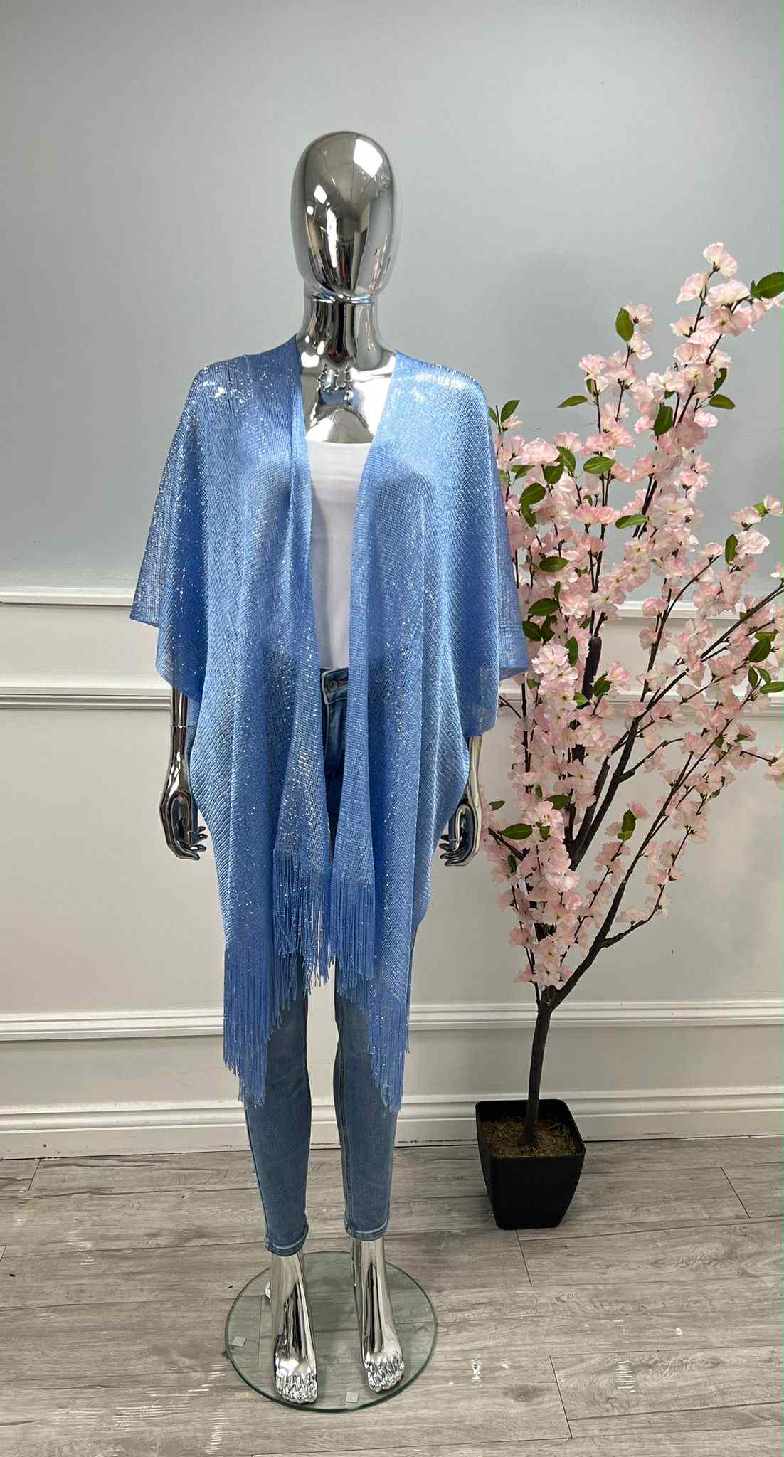 Kimberly Lightweight glitter kaftan