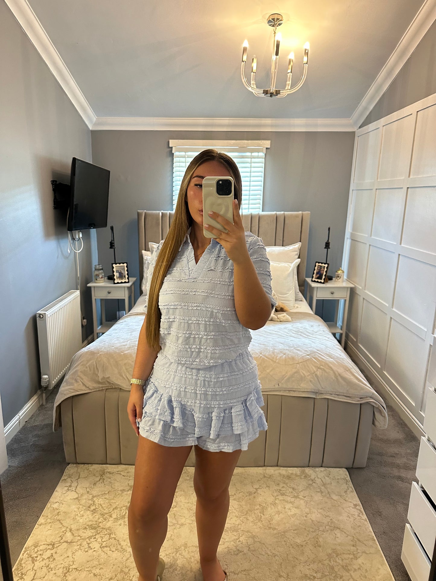 Esmé crinkle skort set 6 colours