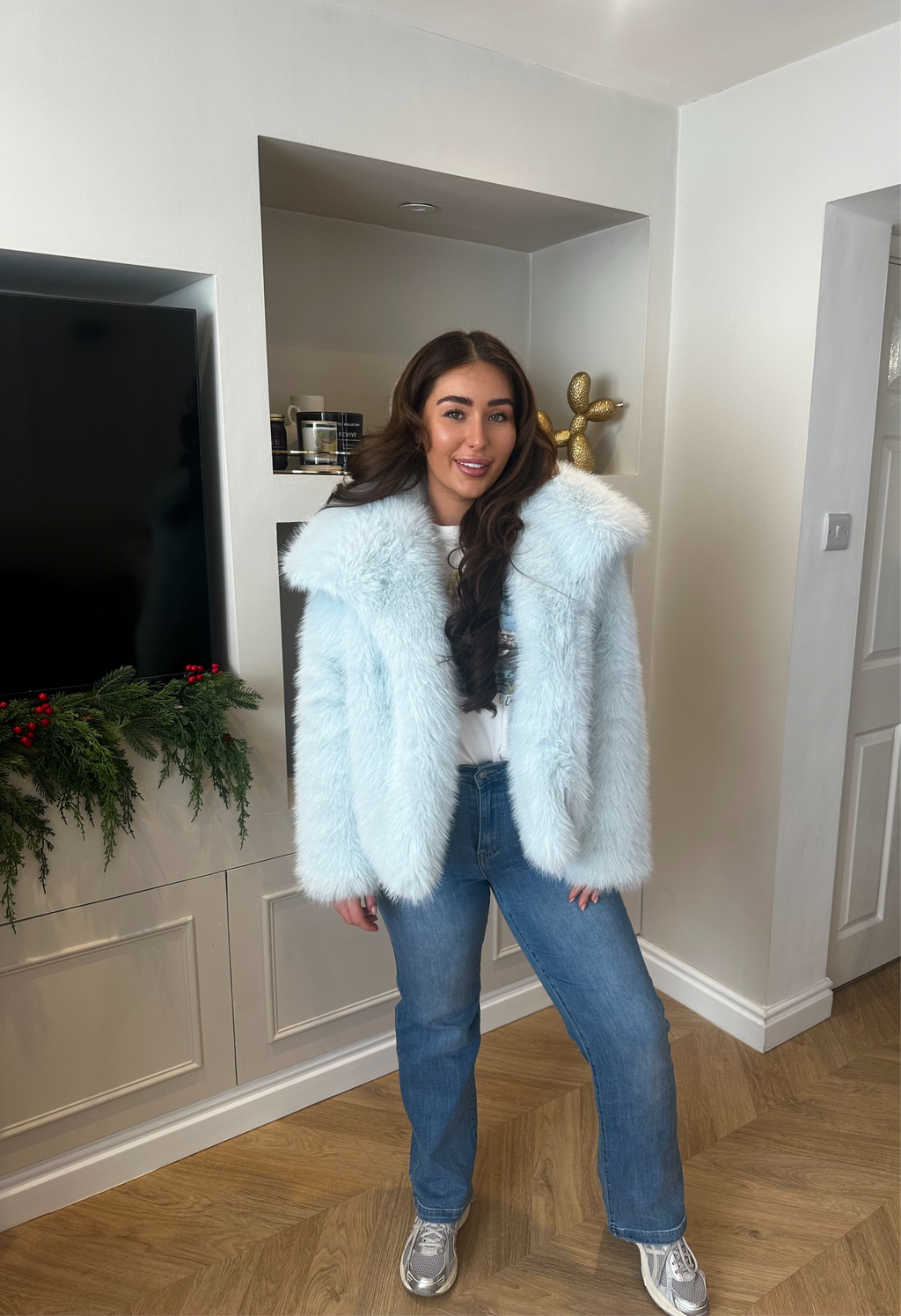 Nancy premium fur coat