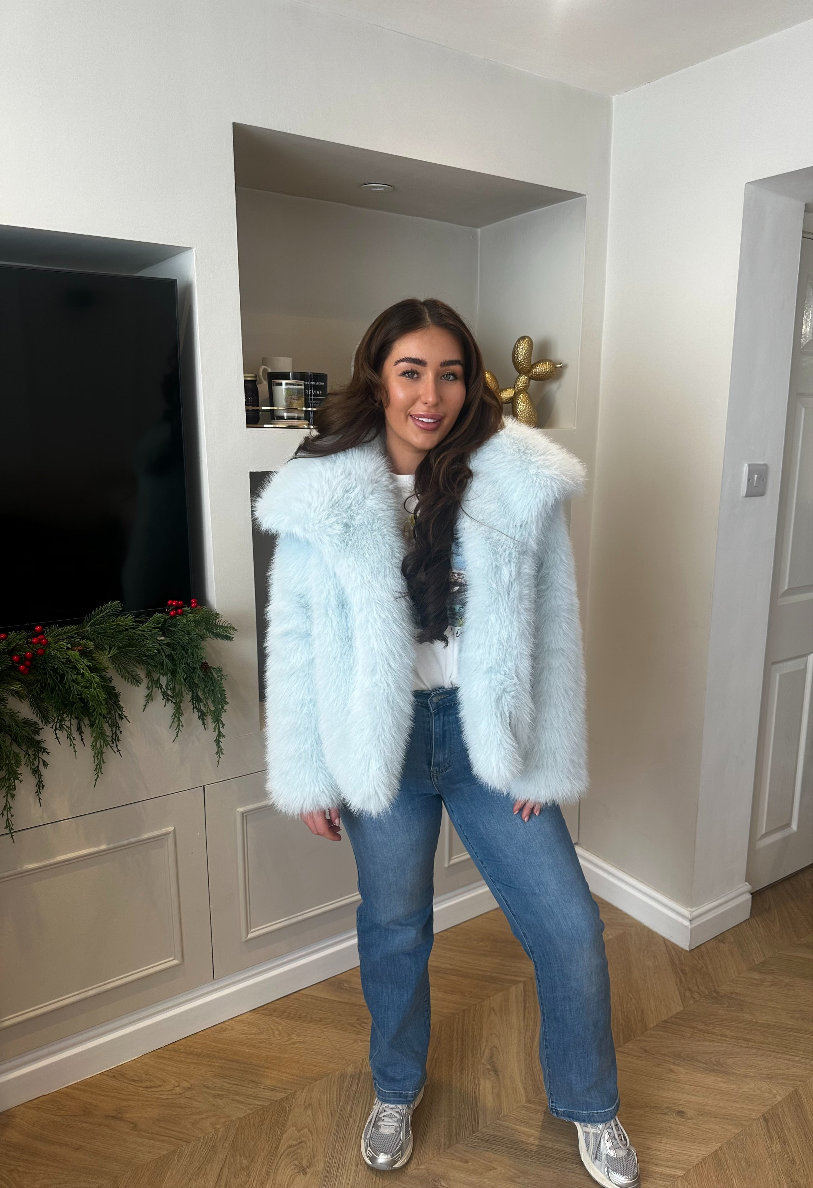 Nancy premium fur coat
