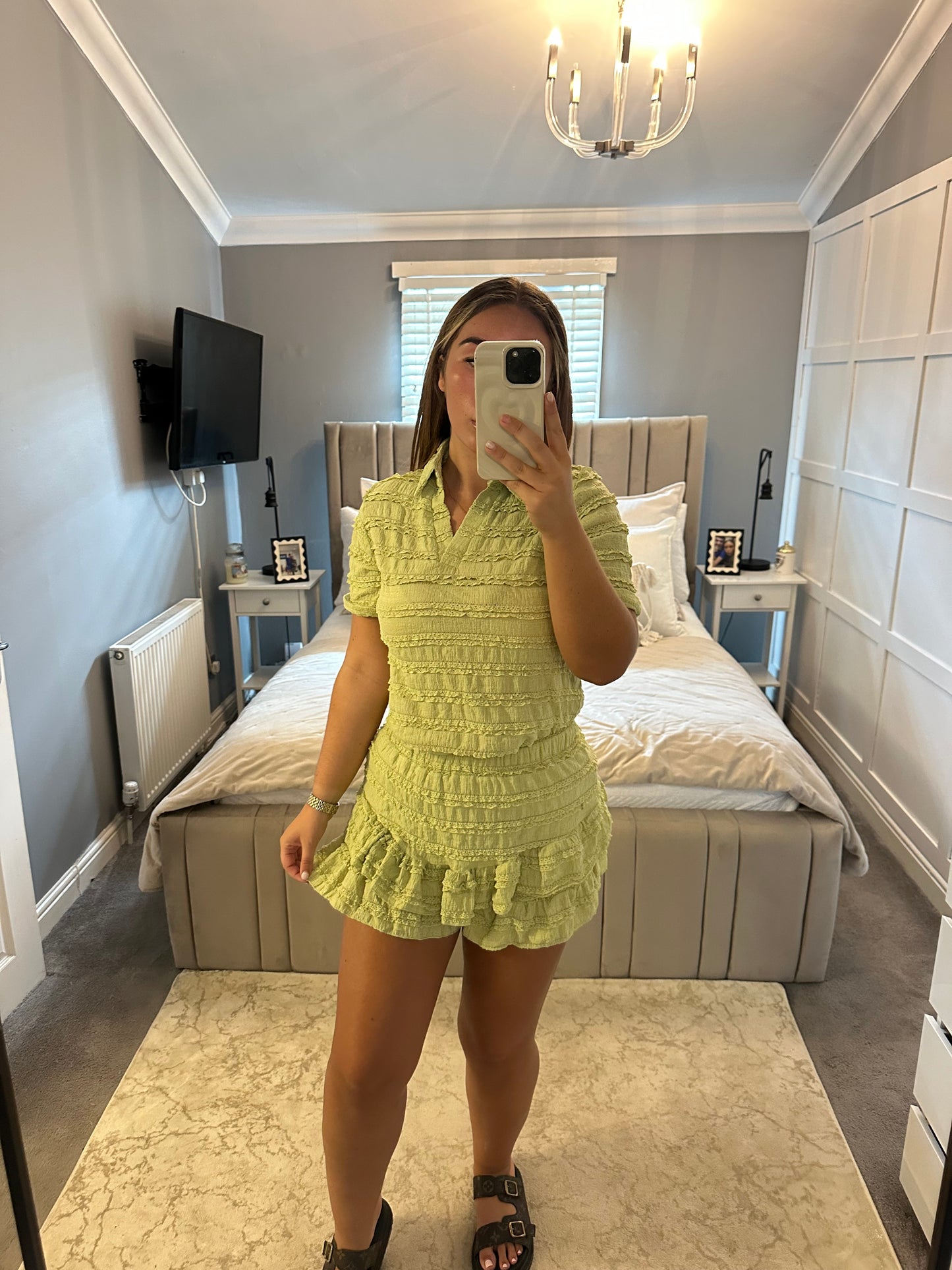 Esmé crinkle skort set 6 colours