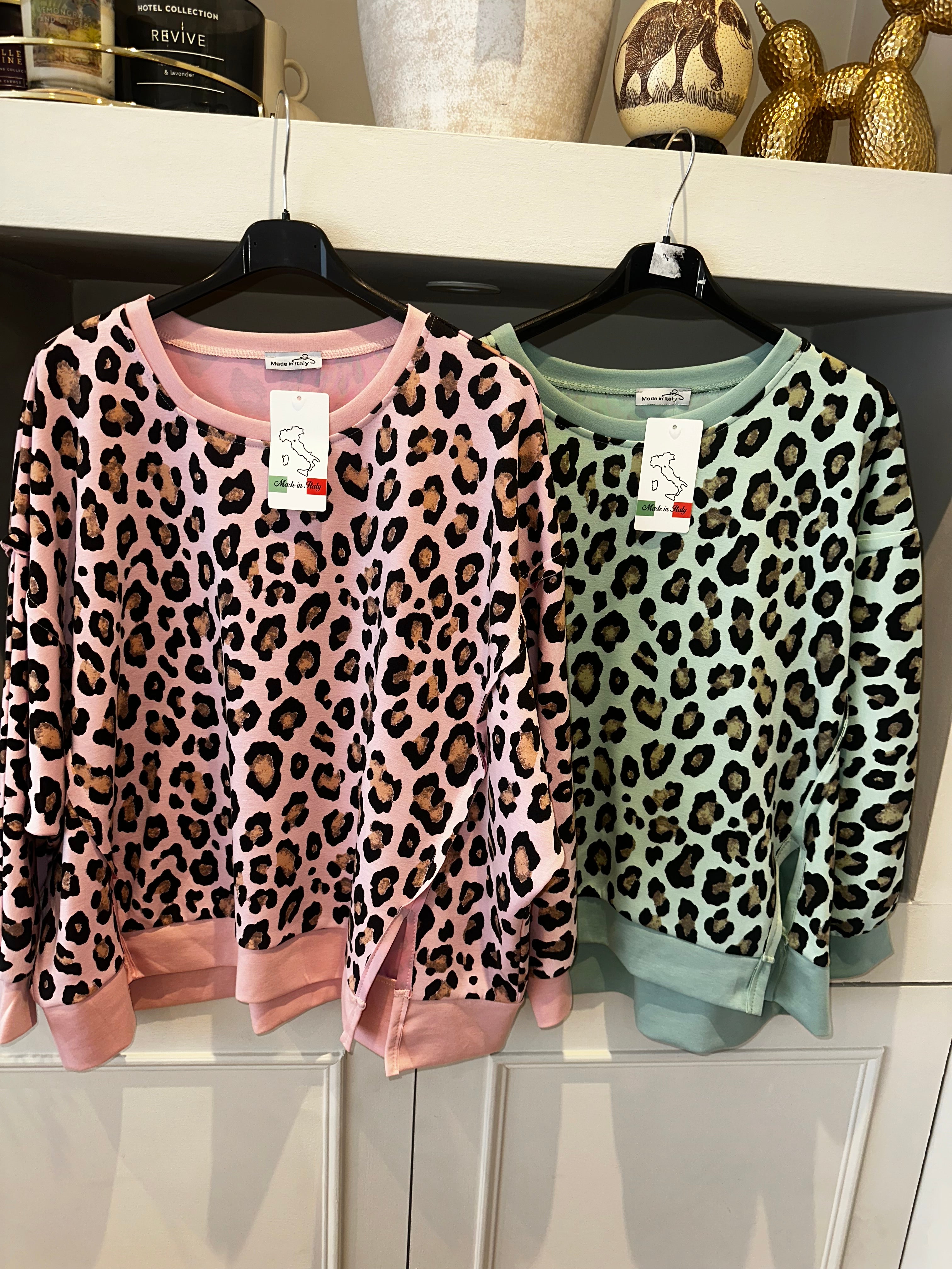 Marnie leopard sweatshirt