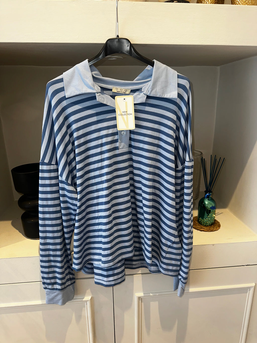 Frankie stripe sweatshirt