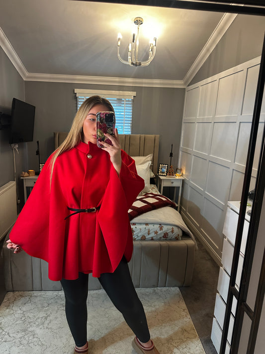 Buckle cape 2 colours