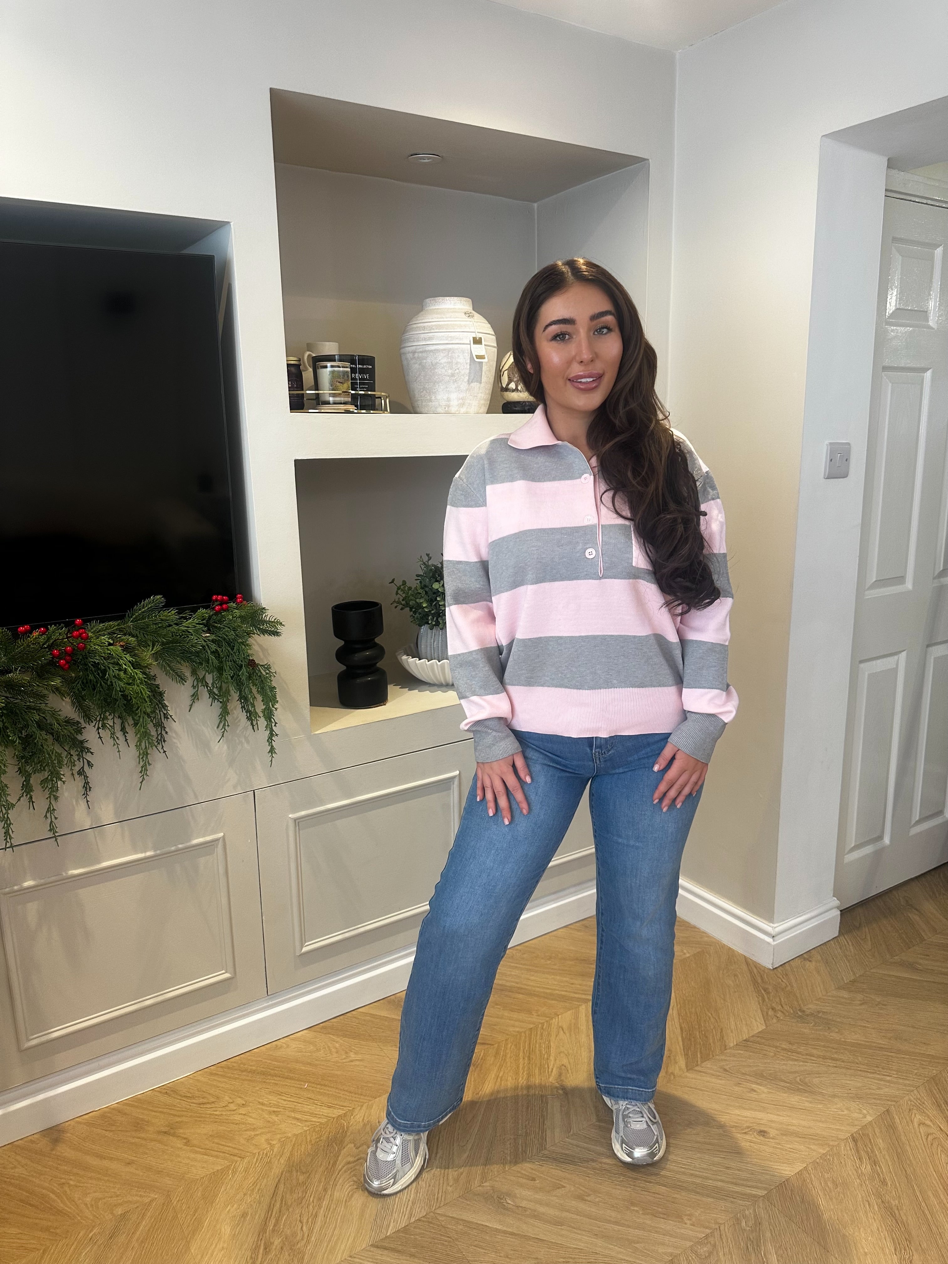 Dottie stripe jumper