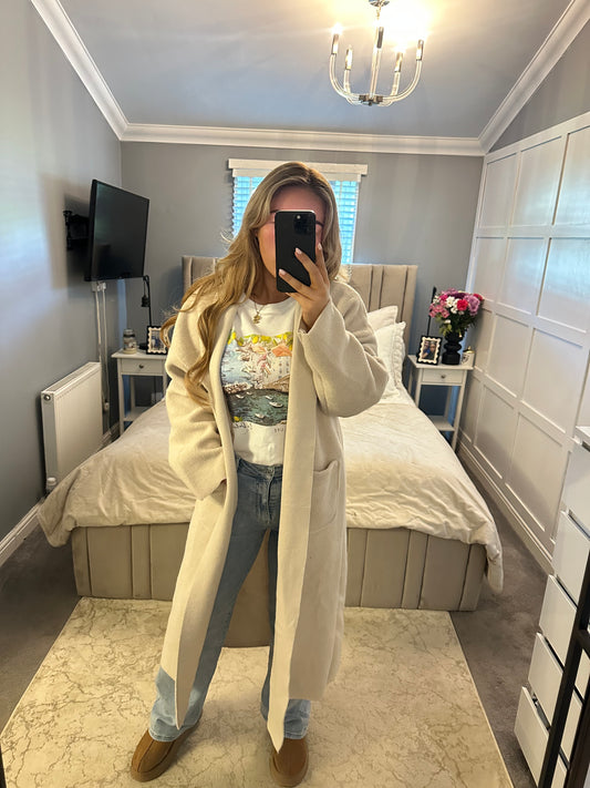 Harriet long sleeve light weight trench