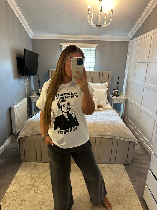 Patsy soft scuba T shirt 2 colours