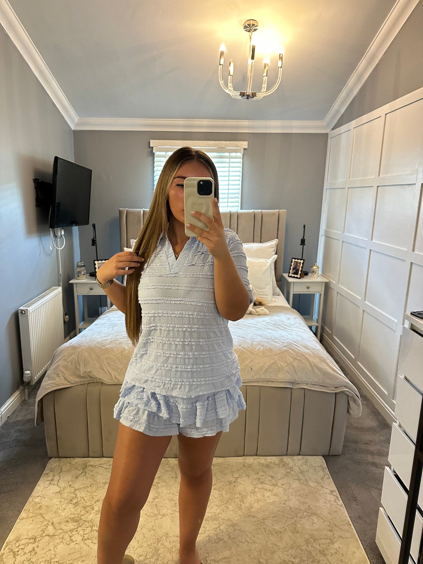 Esmé crinkle skort set 6 colours