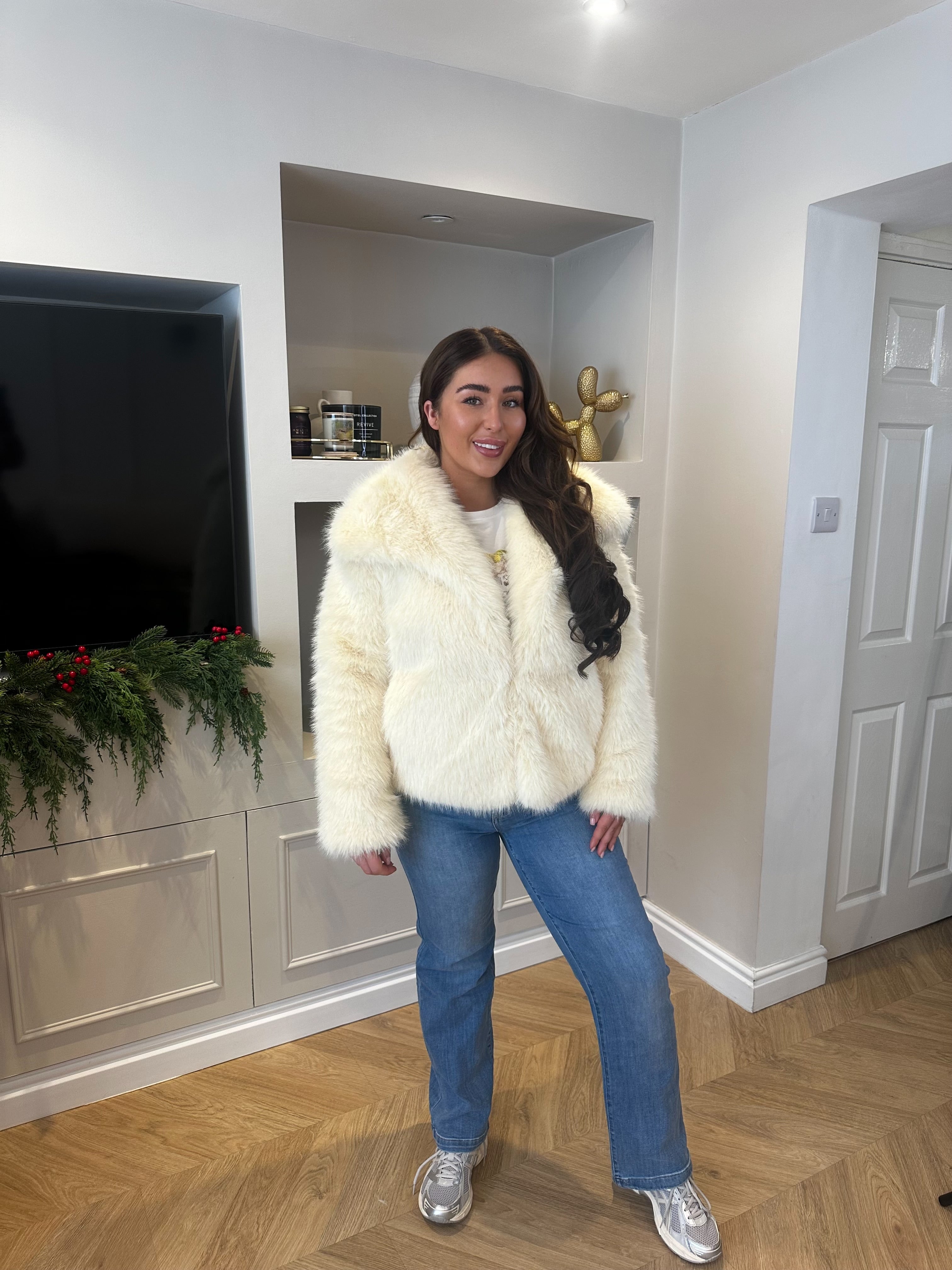 Nancy premium fur coat