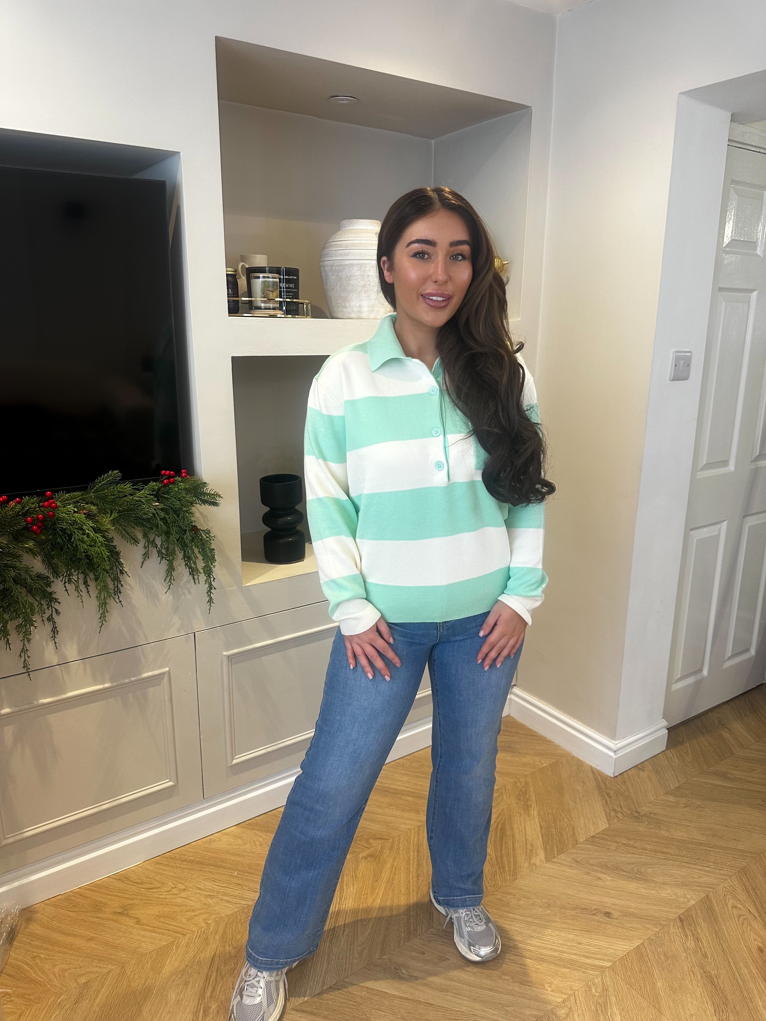 Dottie stripe jumper