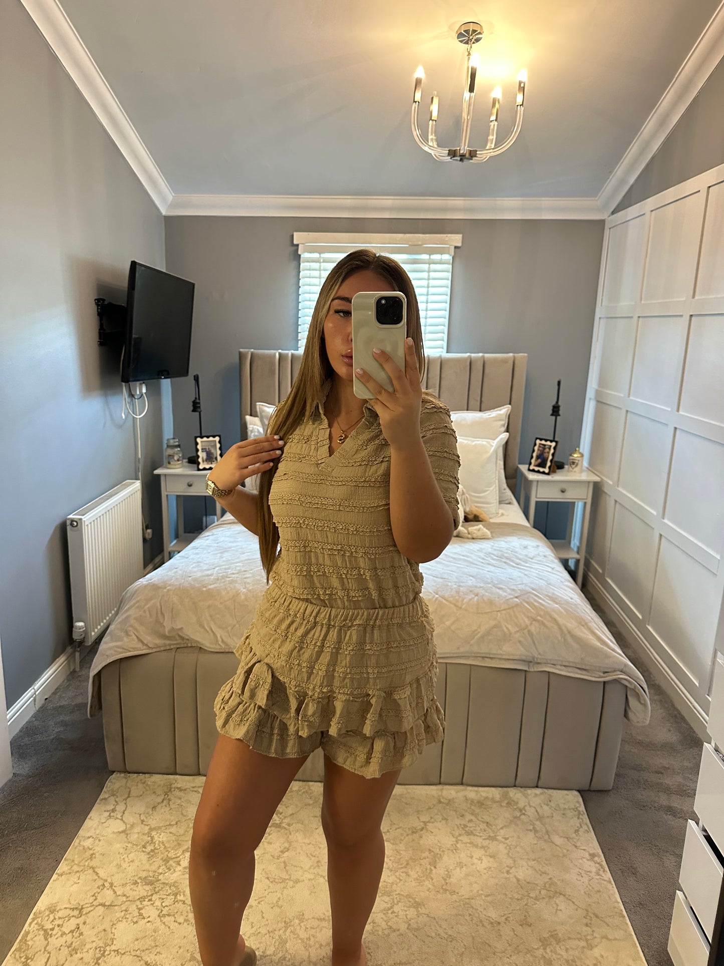 Esmé crinkle skort set 6 colours