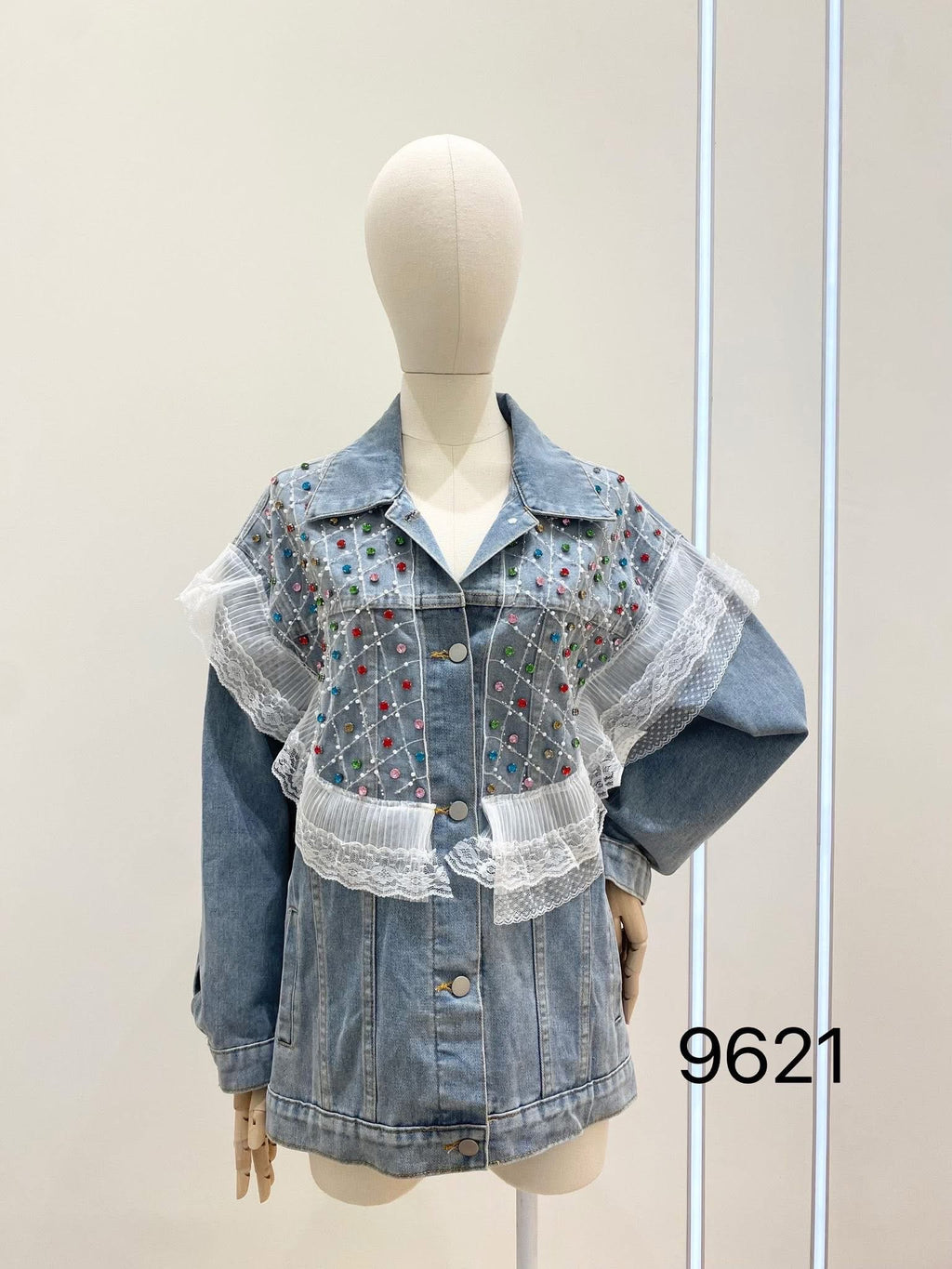 Embellished Jean jacket