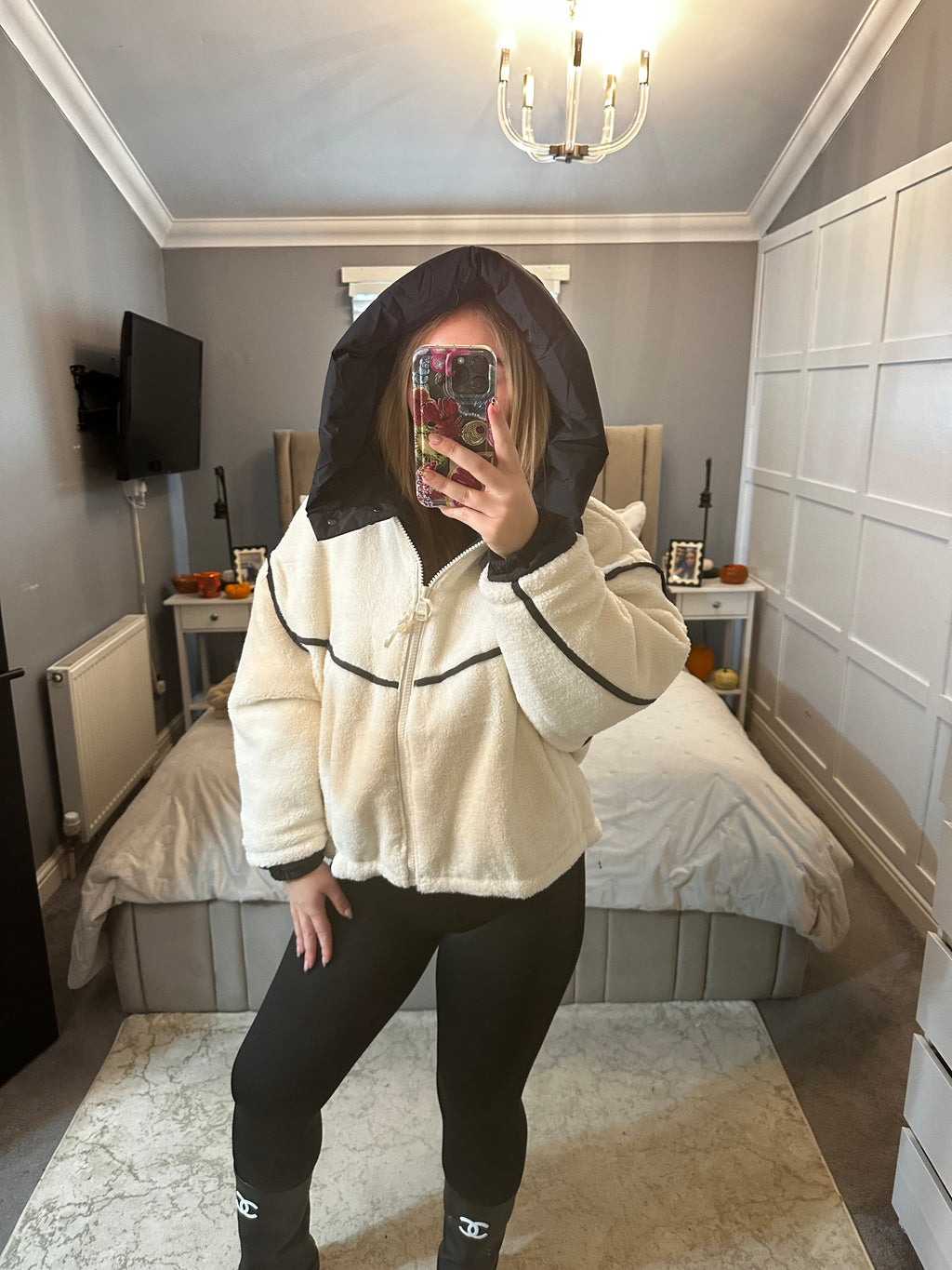 Iris cosy boucle jacket