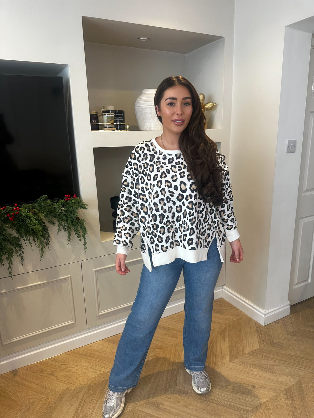 Marnie leopard sweatshirt
