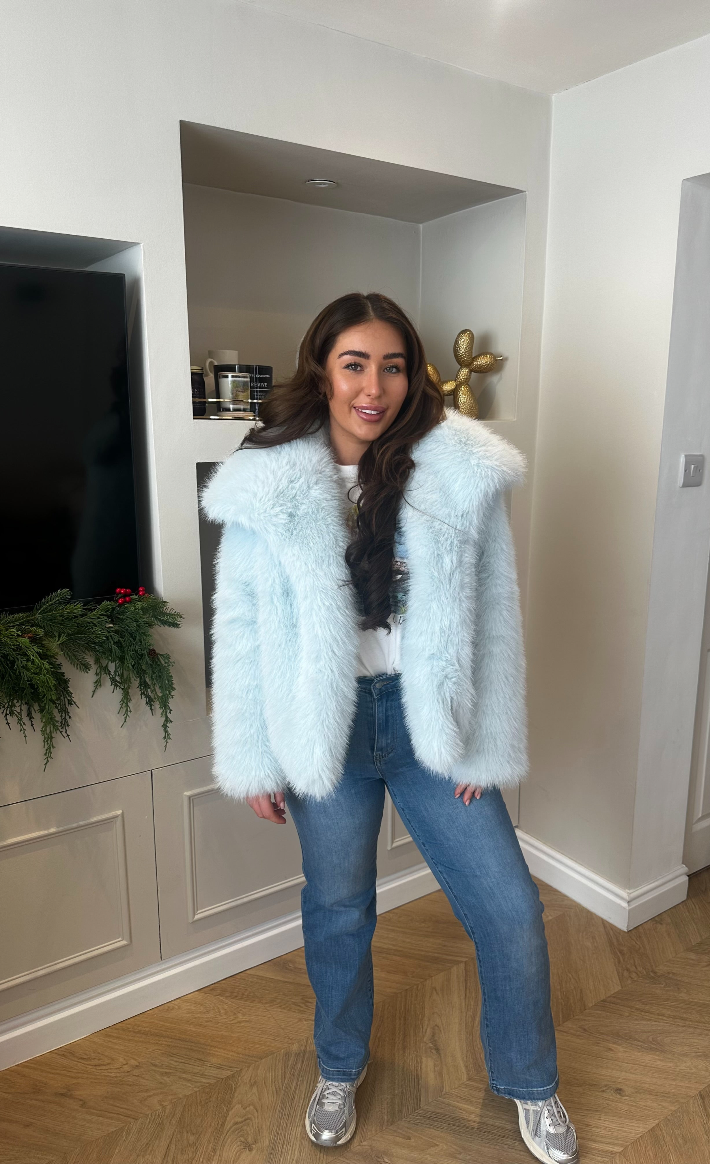 Nancy premium fur coat