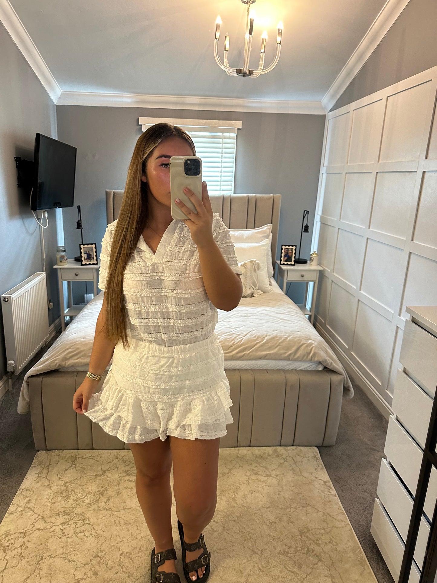 Esmé crinkle skort set 6 colours