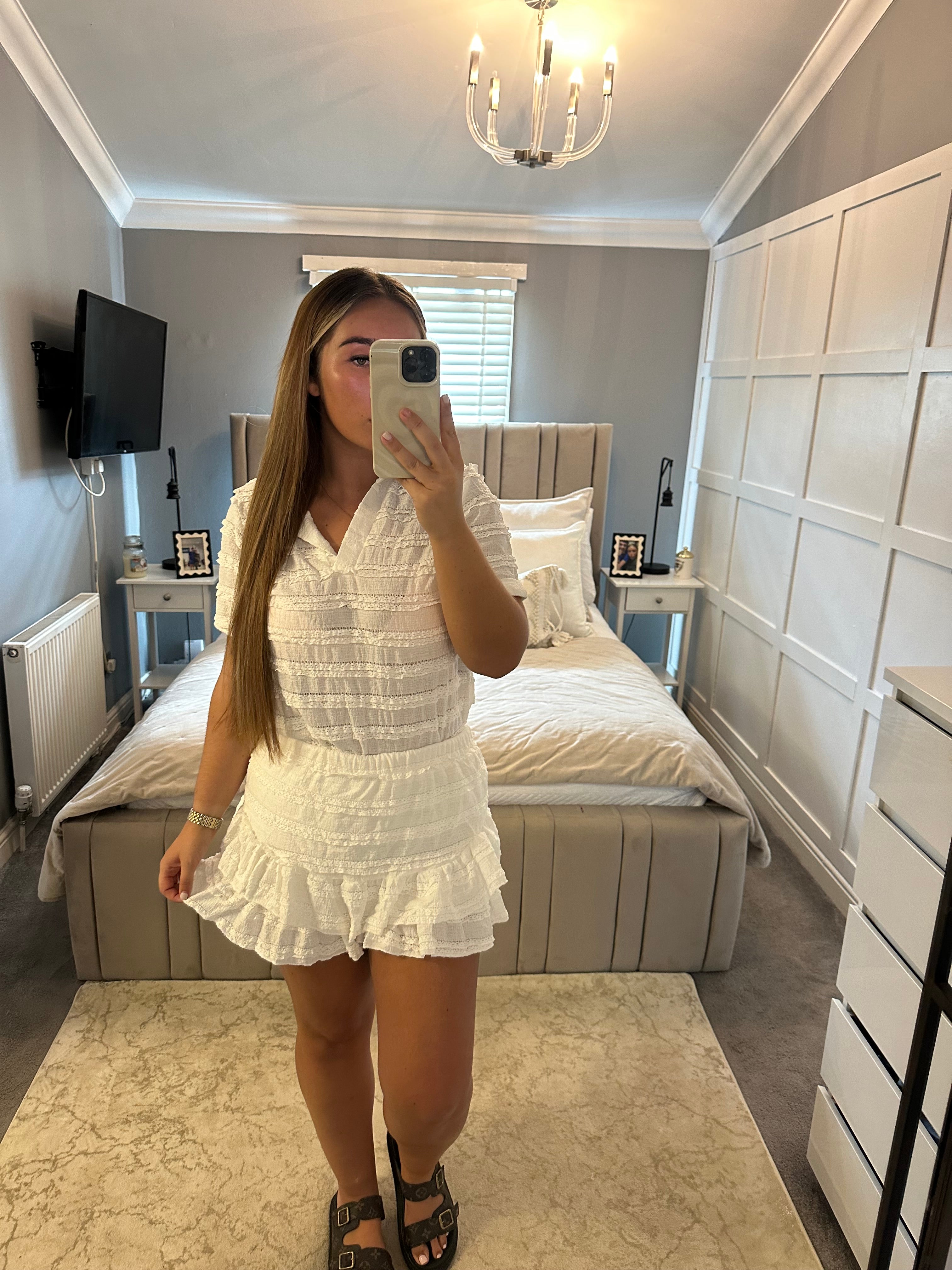 Esmé crinkle skort set 6 colours